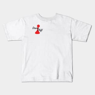 Down Shift Logo Kids T-Shirt